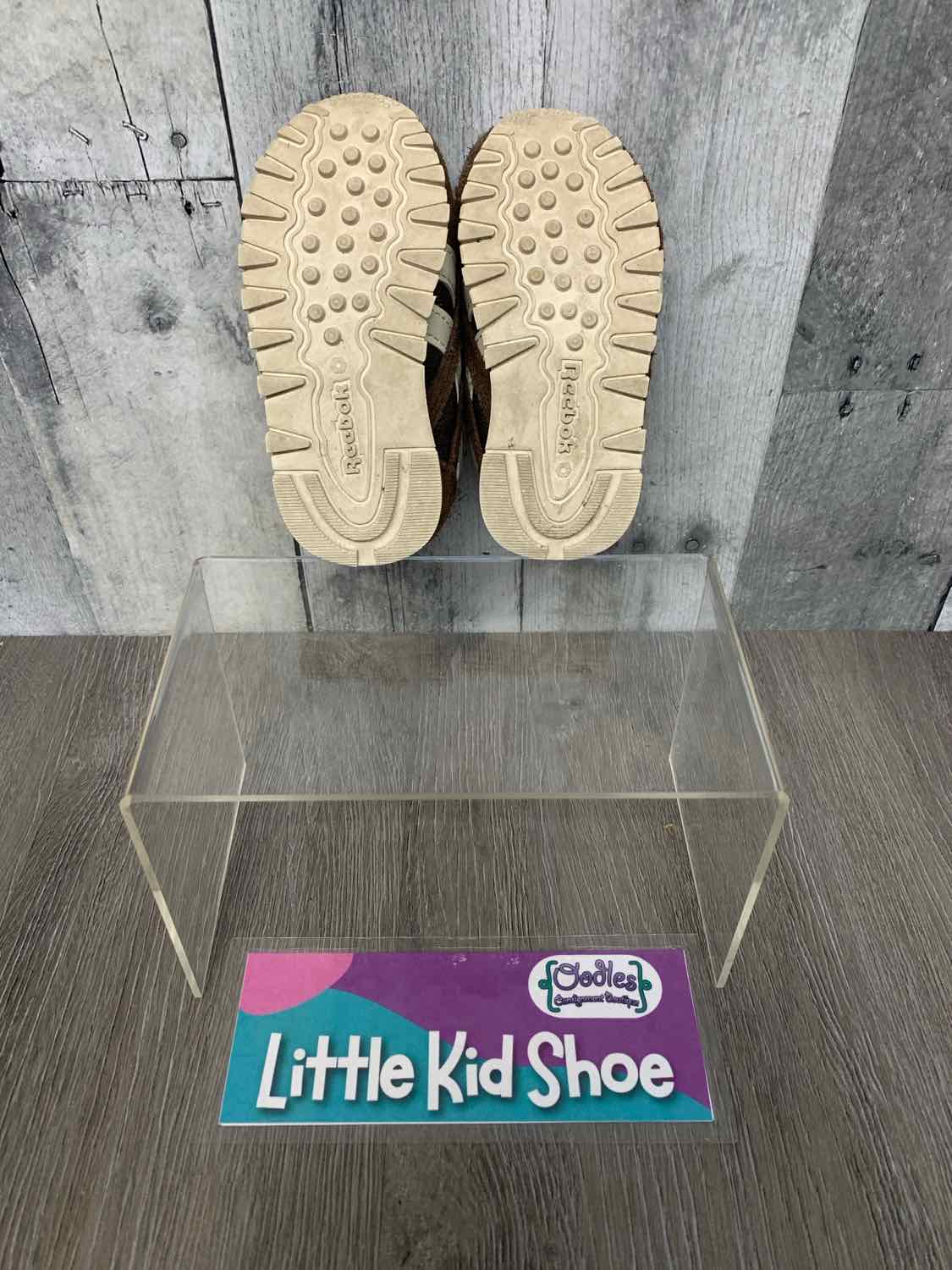 Size 5 Brown/Tan Reebok Sneakers