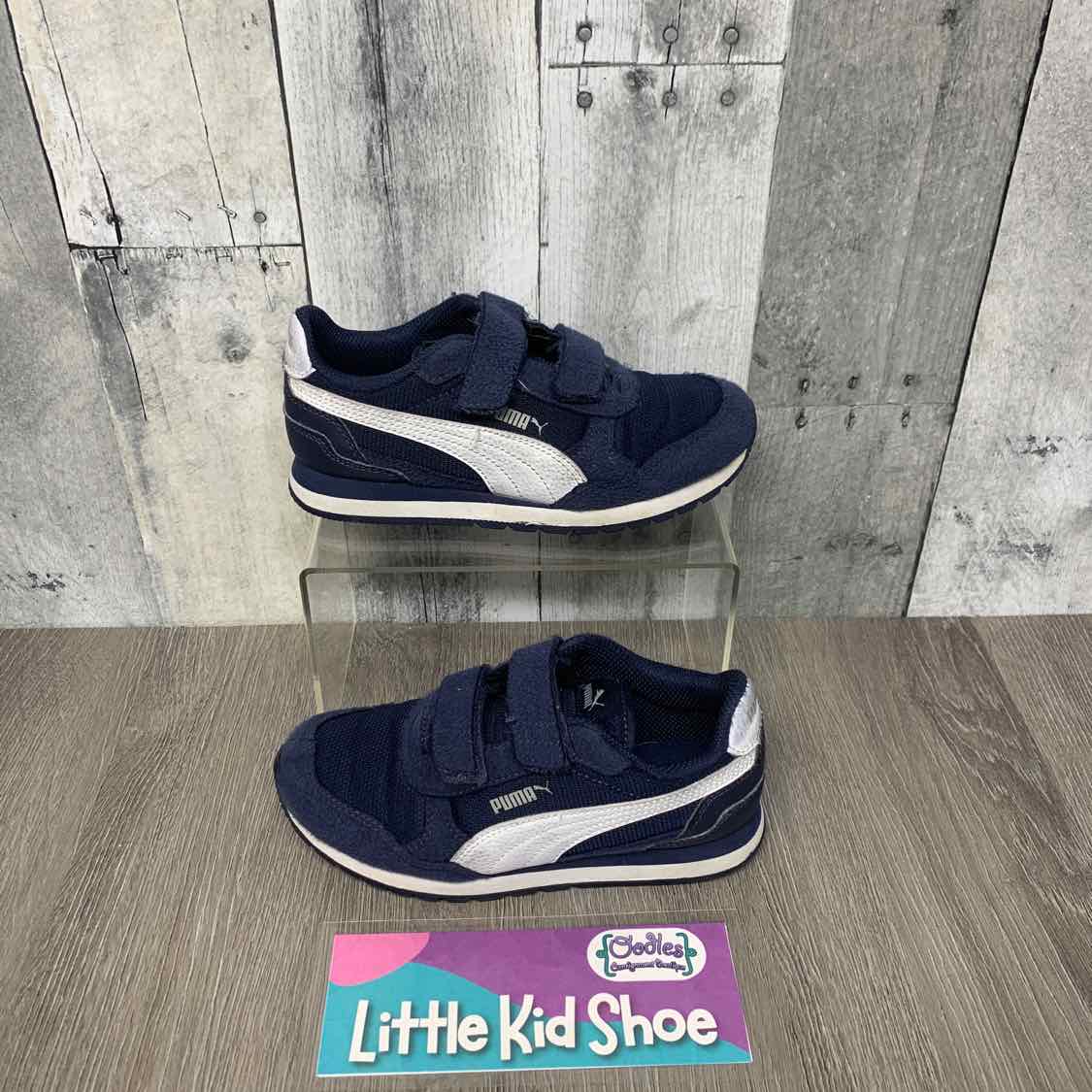 Size 13.5 Navy/White Puma Sneakers