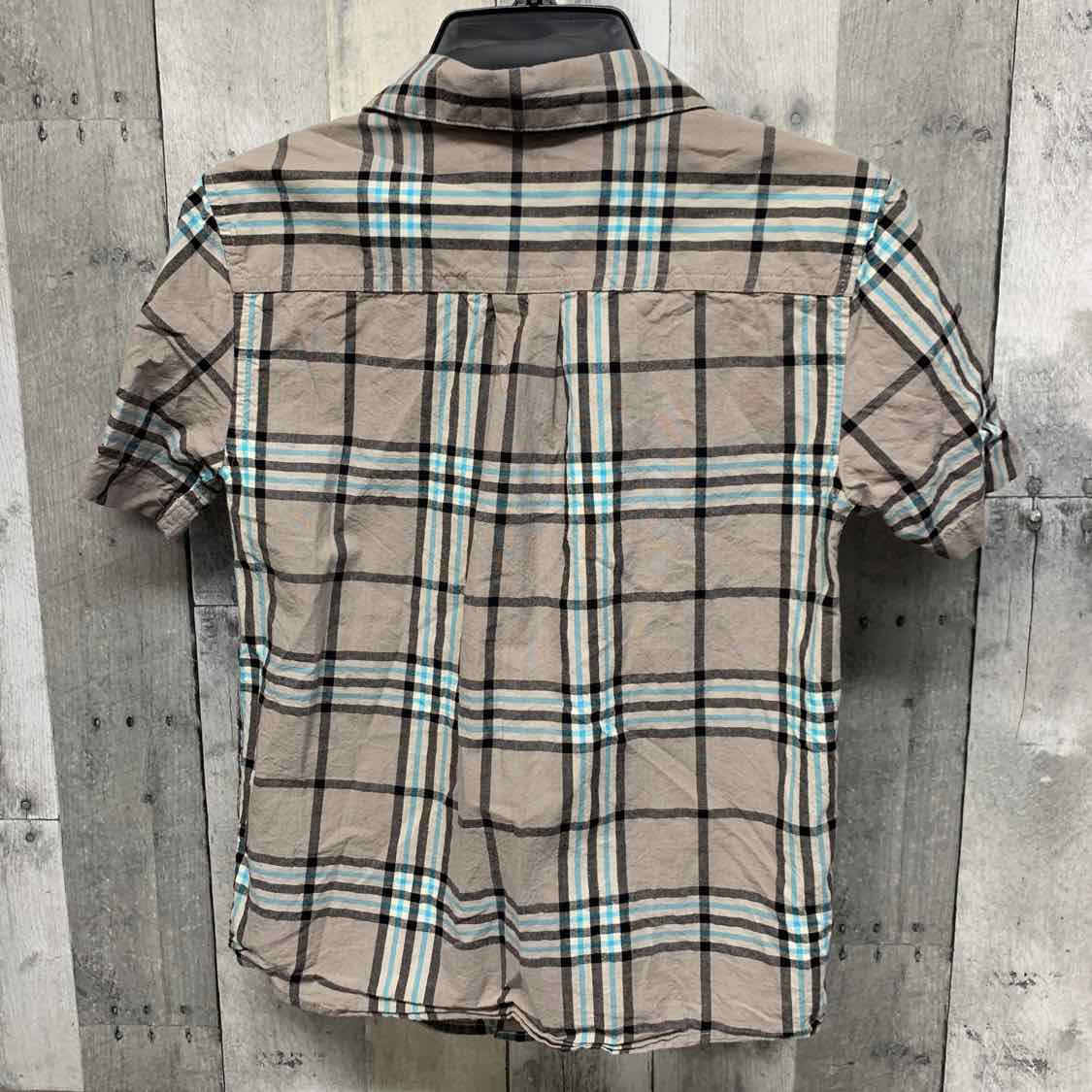Size Small Gray Plaid Sonoma Button Up