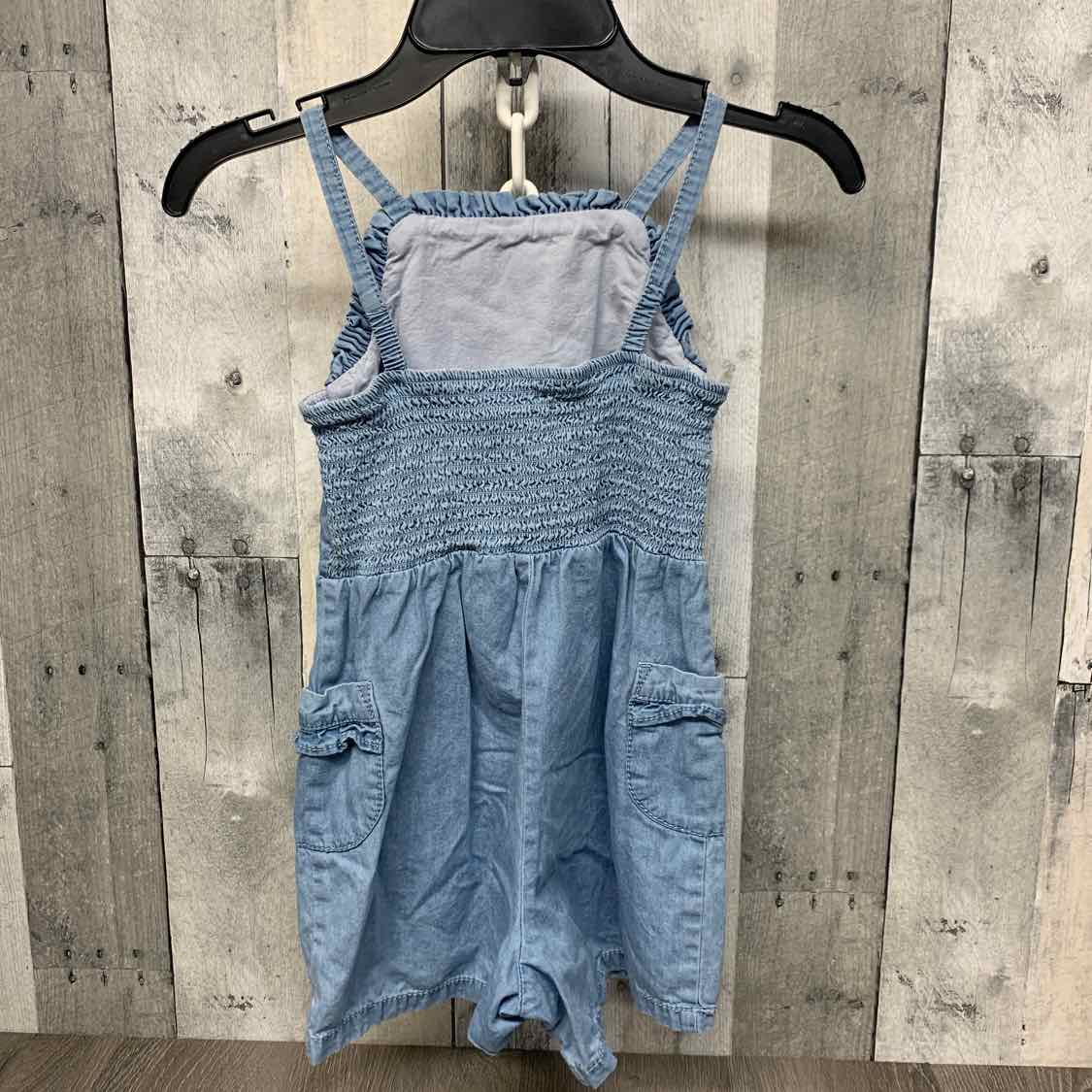 Size 5T Denim Cat & Jack Romper