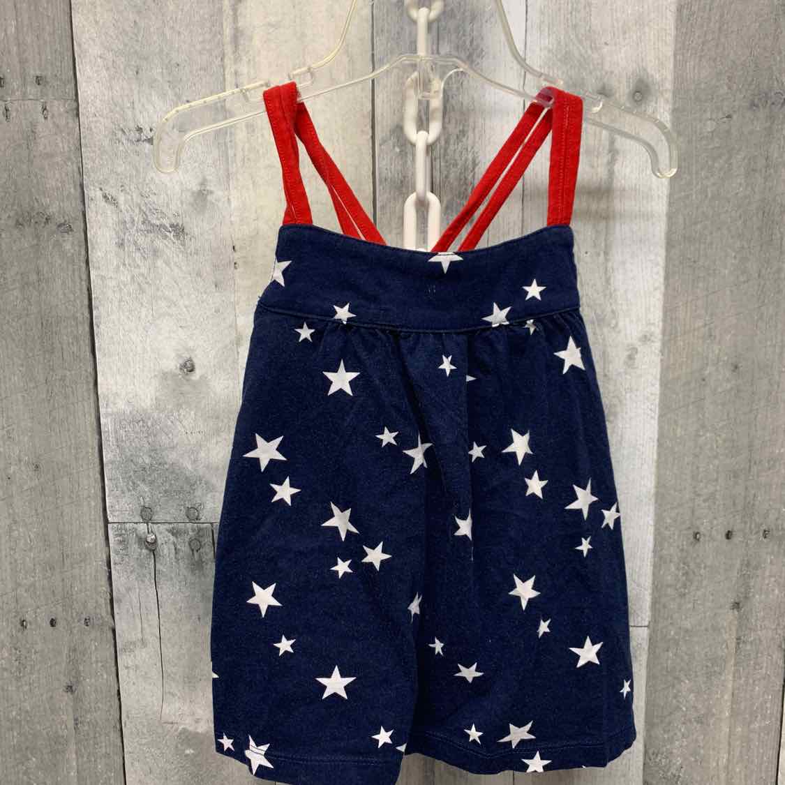 Size 5T Navy/Red Carter's Tank Top