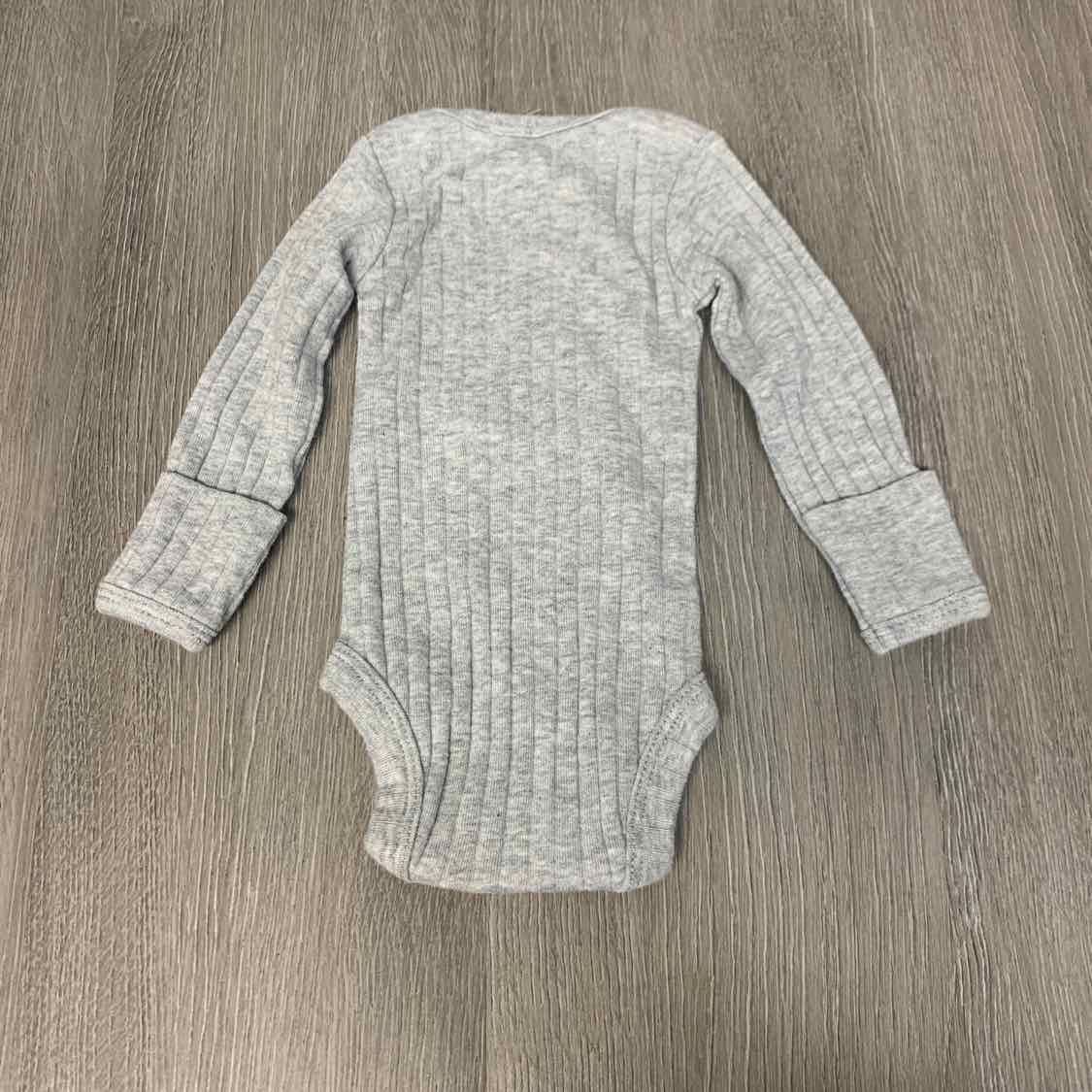 Size Preemie Gray Child of Mine Bodysuit - OodlesCB