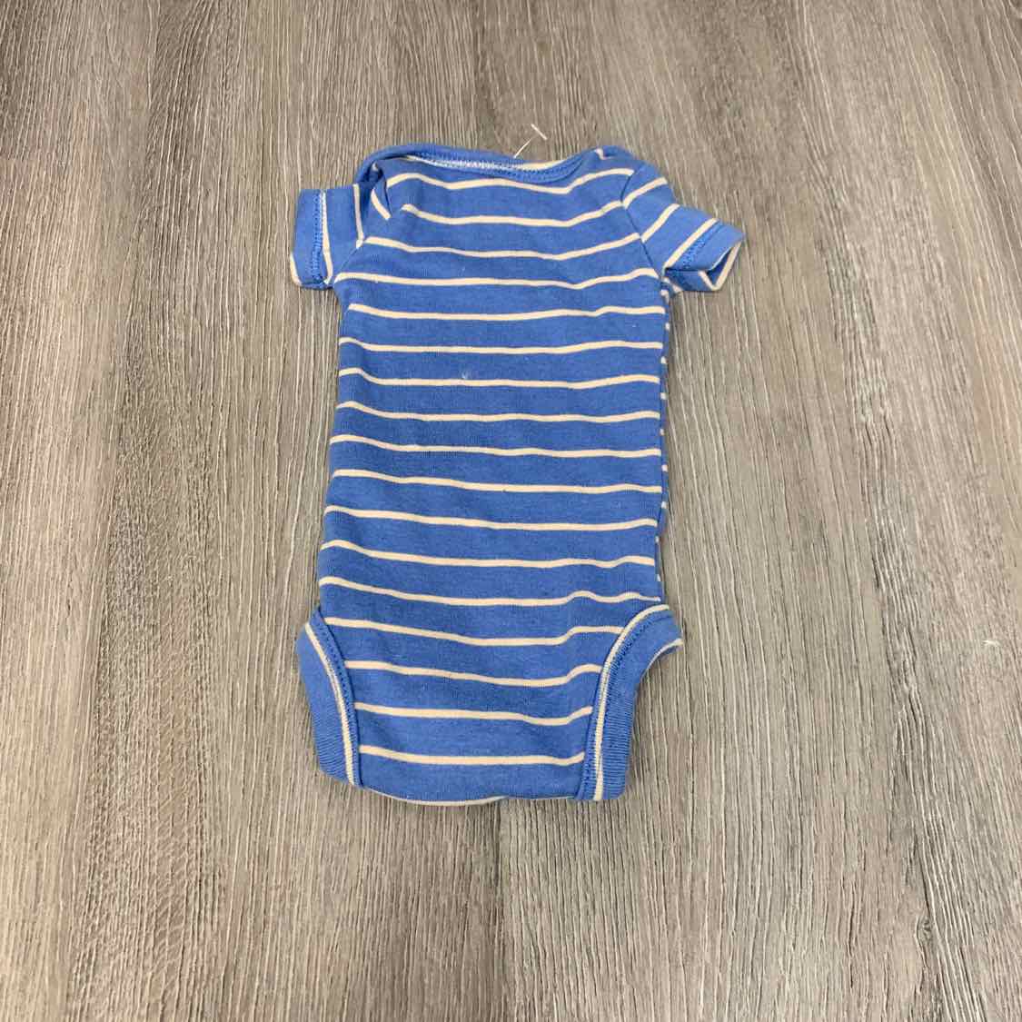 Size Preemie Blue/Tan Carter's Bodysuit - OodlesCB
