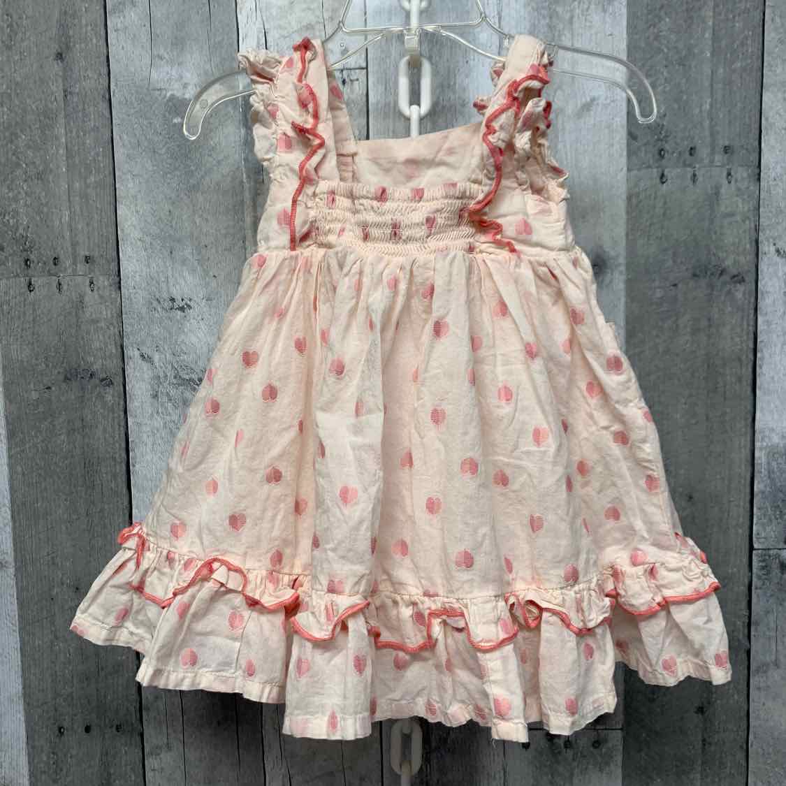 Size 18 Months Pink Print Name Brand Dress