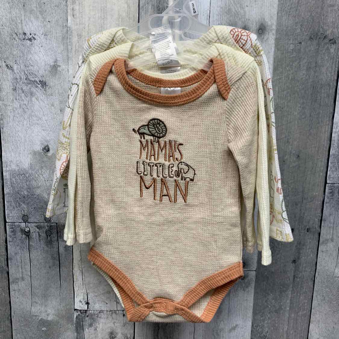 Size 3-6 Months Tan/Ivory Mid Brand Bodysuit
