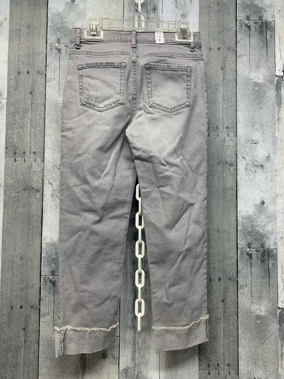 Size 8 Gray Children's Place Jeans