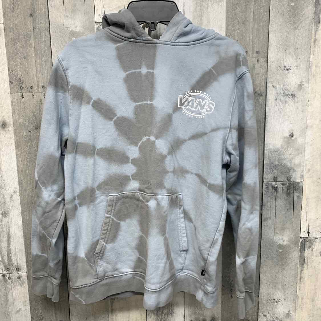 Size Large Gray Print Vans Pull Over