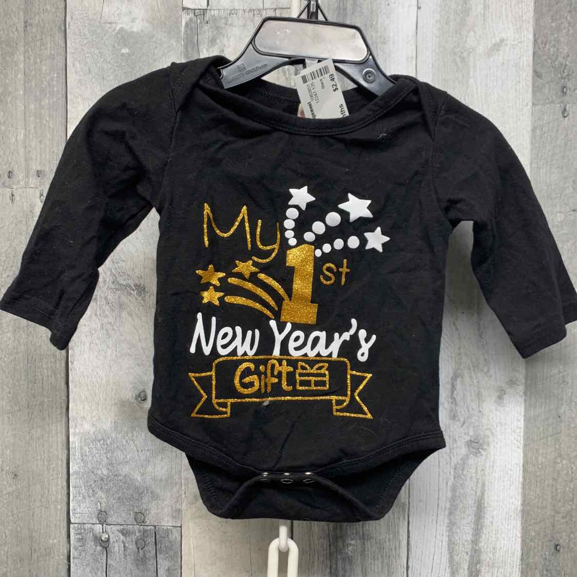 Size 6 Months Black B Brand Bodysuit