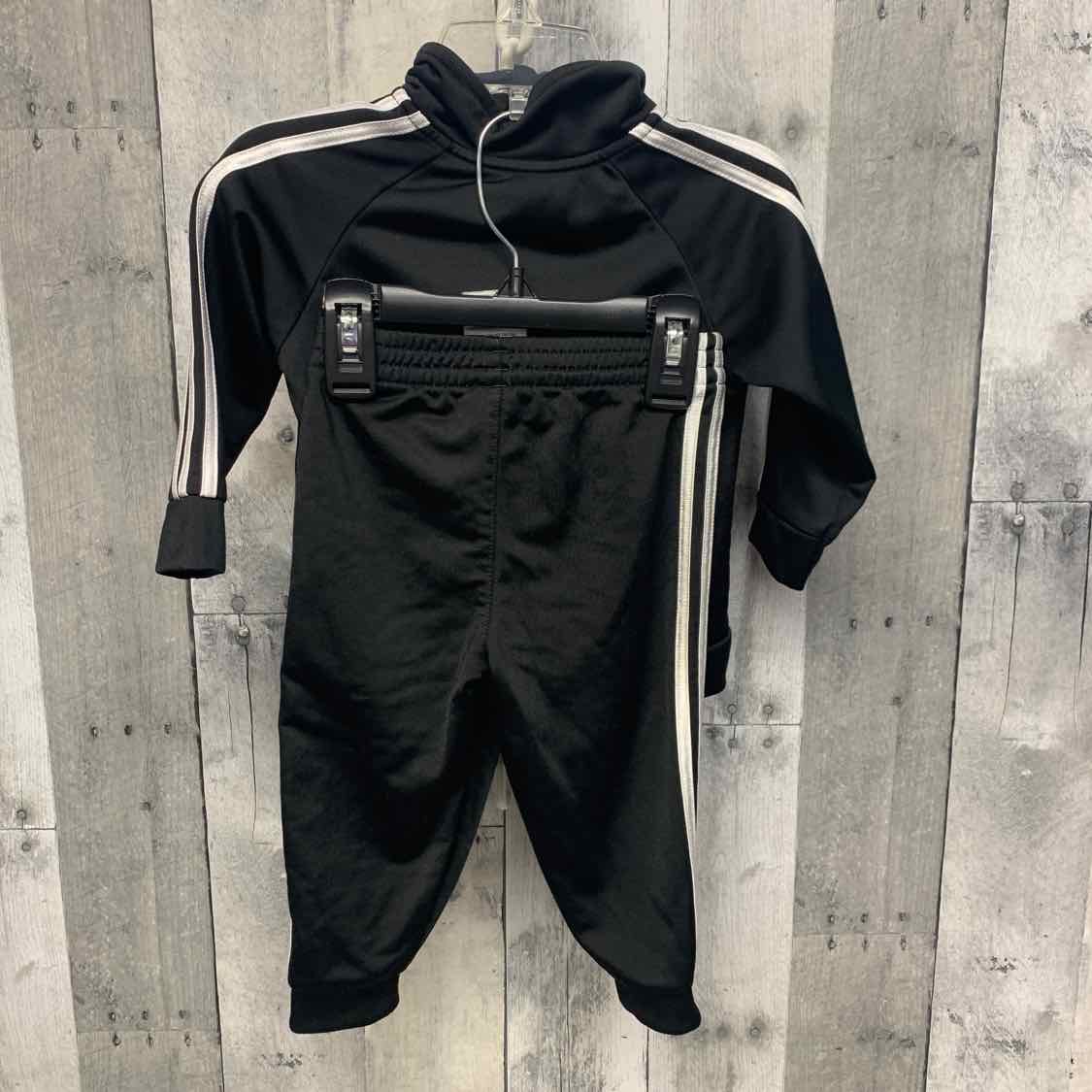 Size 12 Months Black/White Sport Brand Jacket/Pants