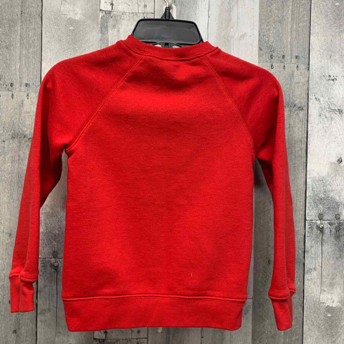 Size 5/6 Red Graphic Disney Parks Sweat Shirt