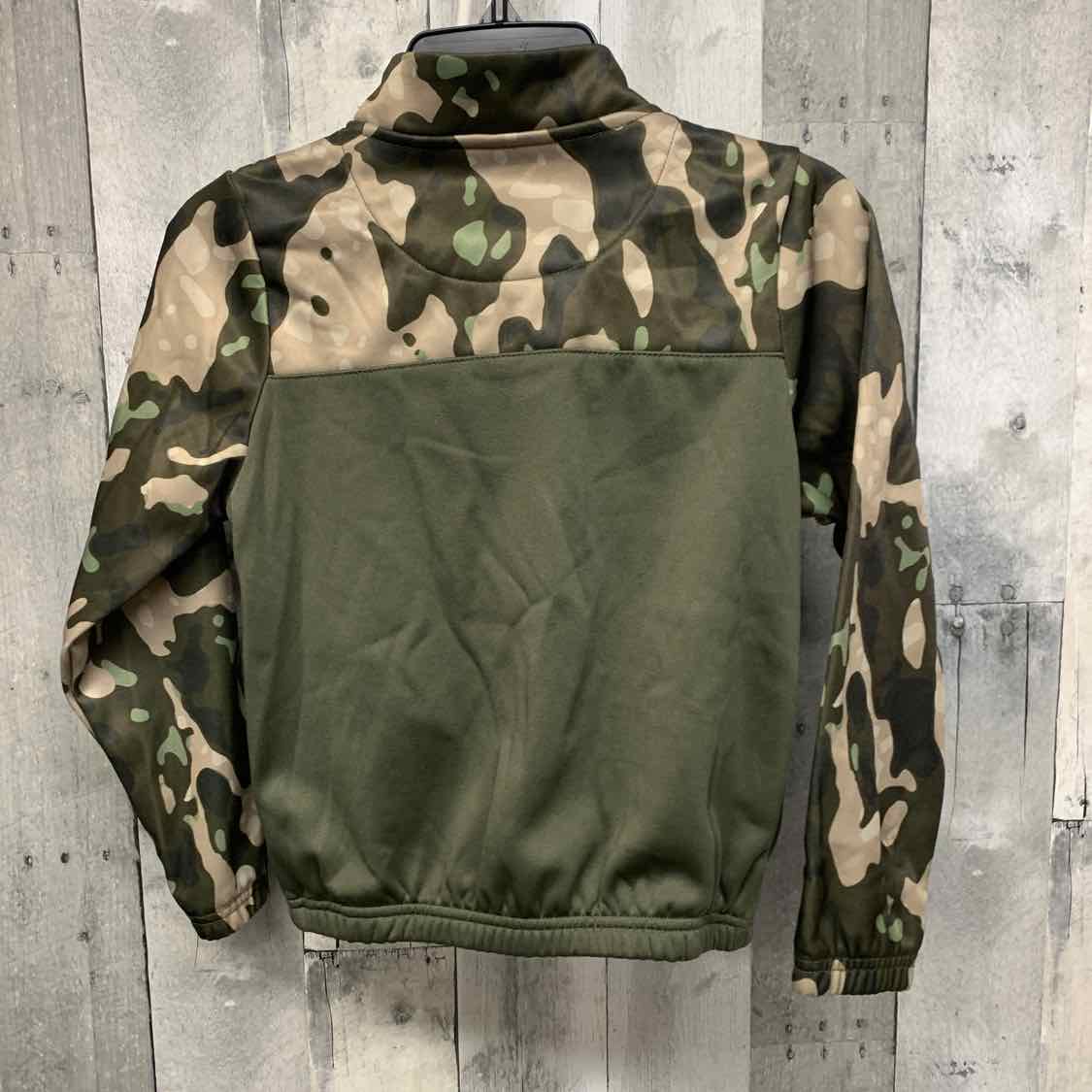 Size 7 Green Camo Sport Brand Light Jacket