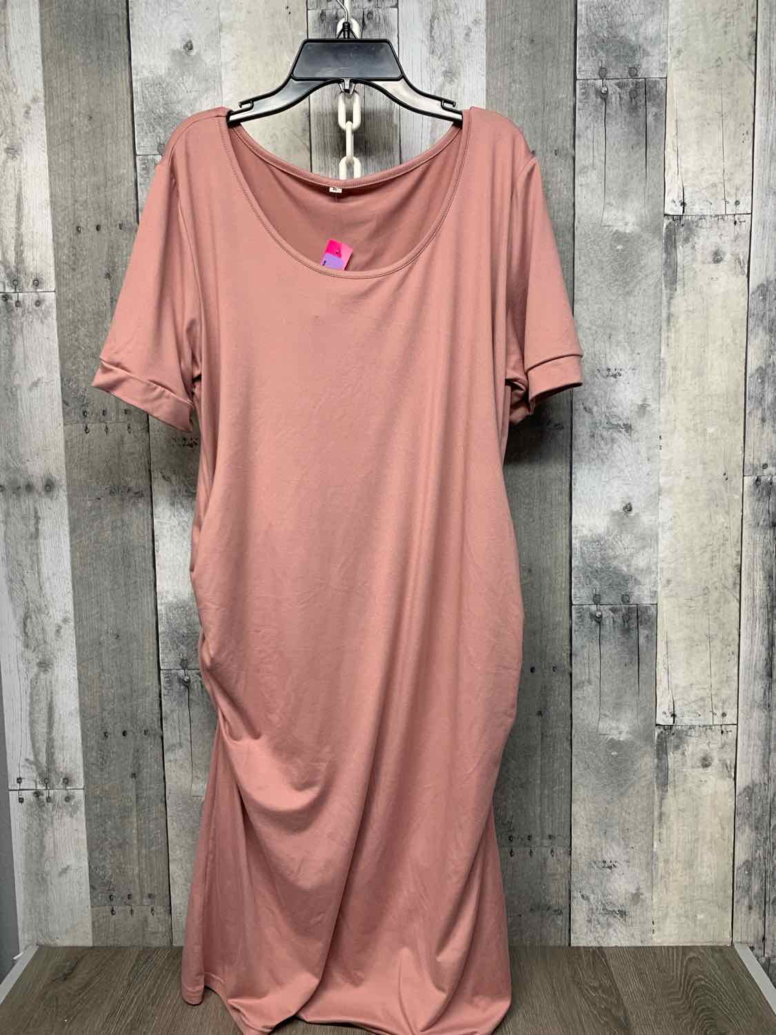 Size XL Pink Mid Brand Dress - Short Sleeve