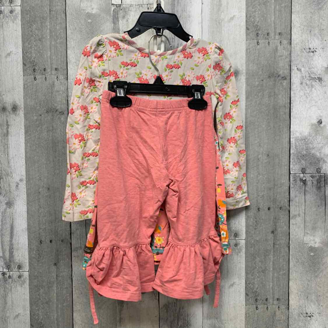 Size 2T Pink Graphic Matilda Jane 2pc Dress