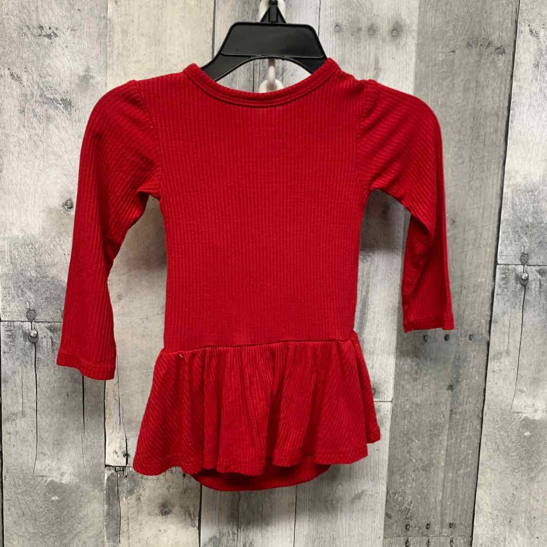 Size 6-12 Months Red Posh Peanut Romper