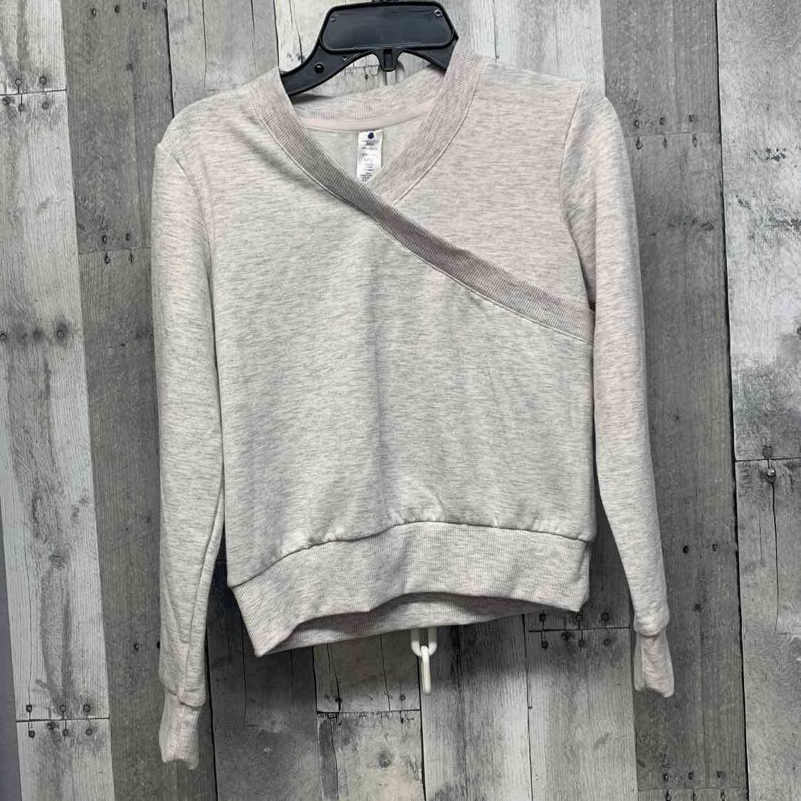 Size 12 Gray B Brand Long Sleeve Shirt