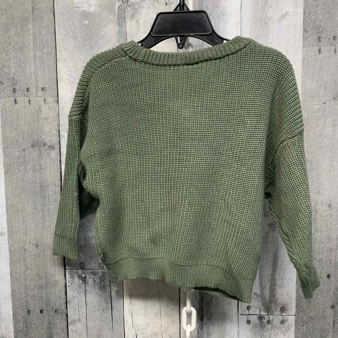 Size 18 Months Green Modern Moments by Gerber Sweater