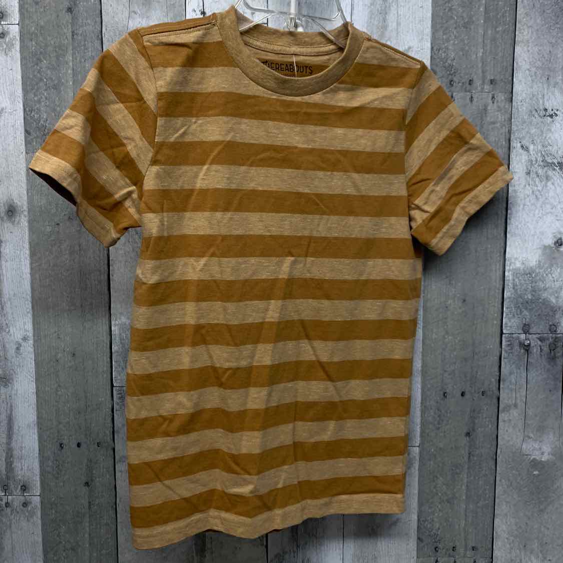 Size 10/12 Brown Striped Thereabouts T Shirt