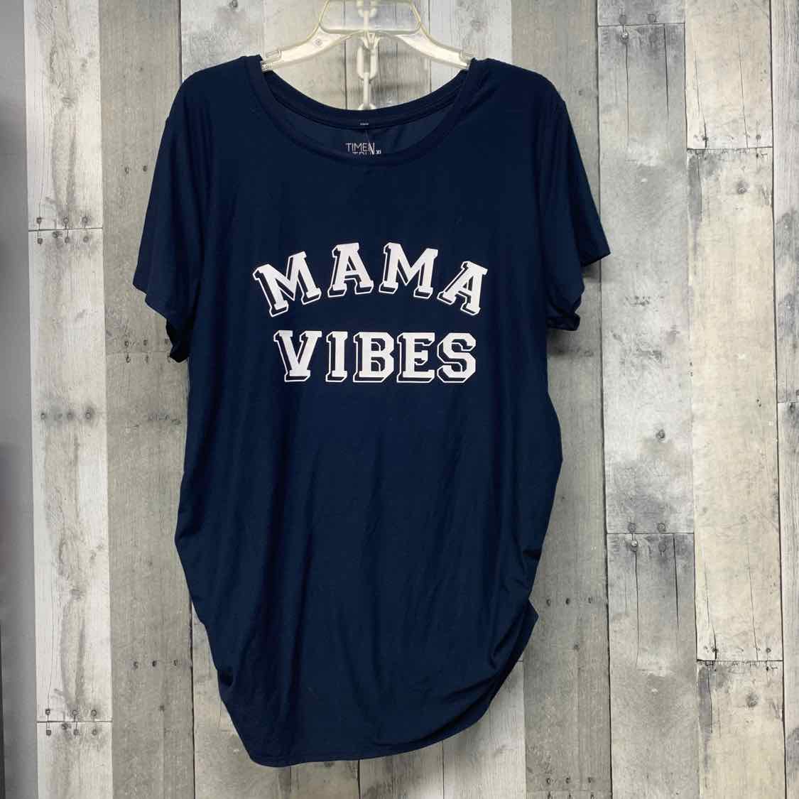 Size M Navy Time and Tru T Shirt - OodlesCB