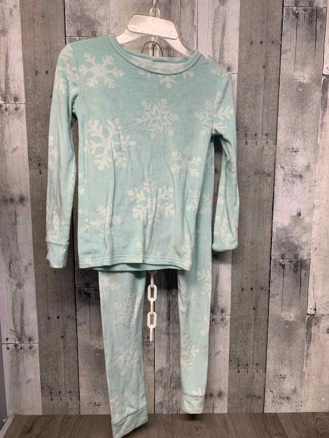 Size 8 Mint Print Cat & Jack 2pc PJs