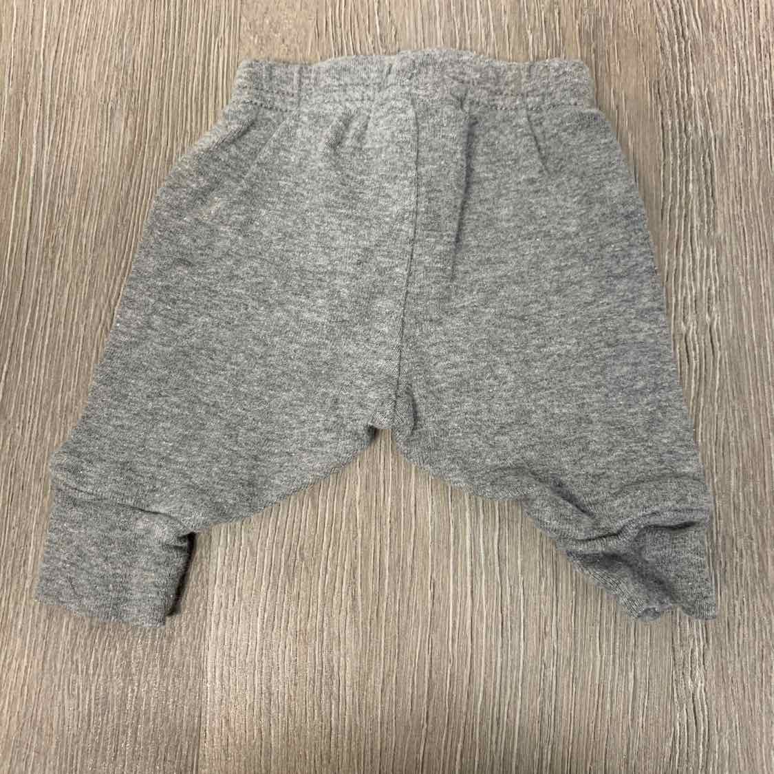 Size Preemie Gray Carter's Athletic Pants