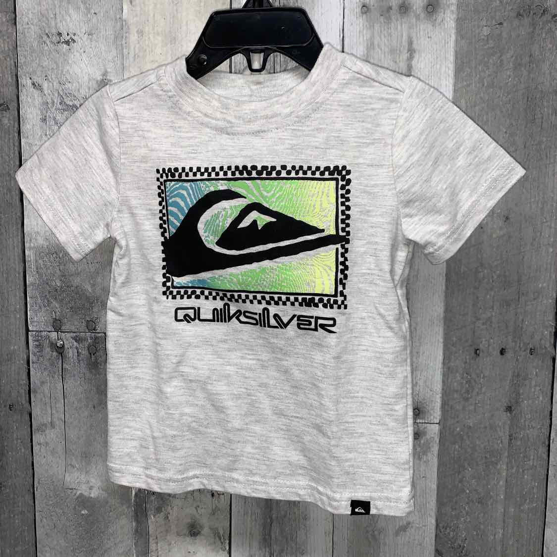 Size 12 Months Gray/Green Quiksilver T Shirt