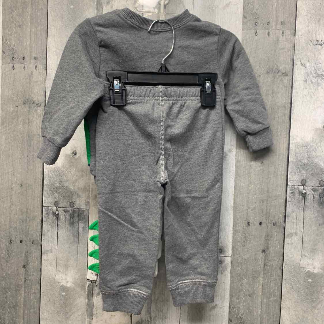 Size 12 Months Gray Carter's Shirt/Pants