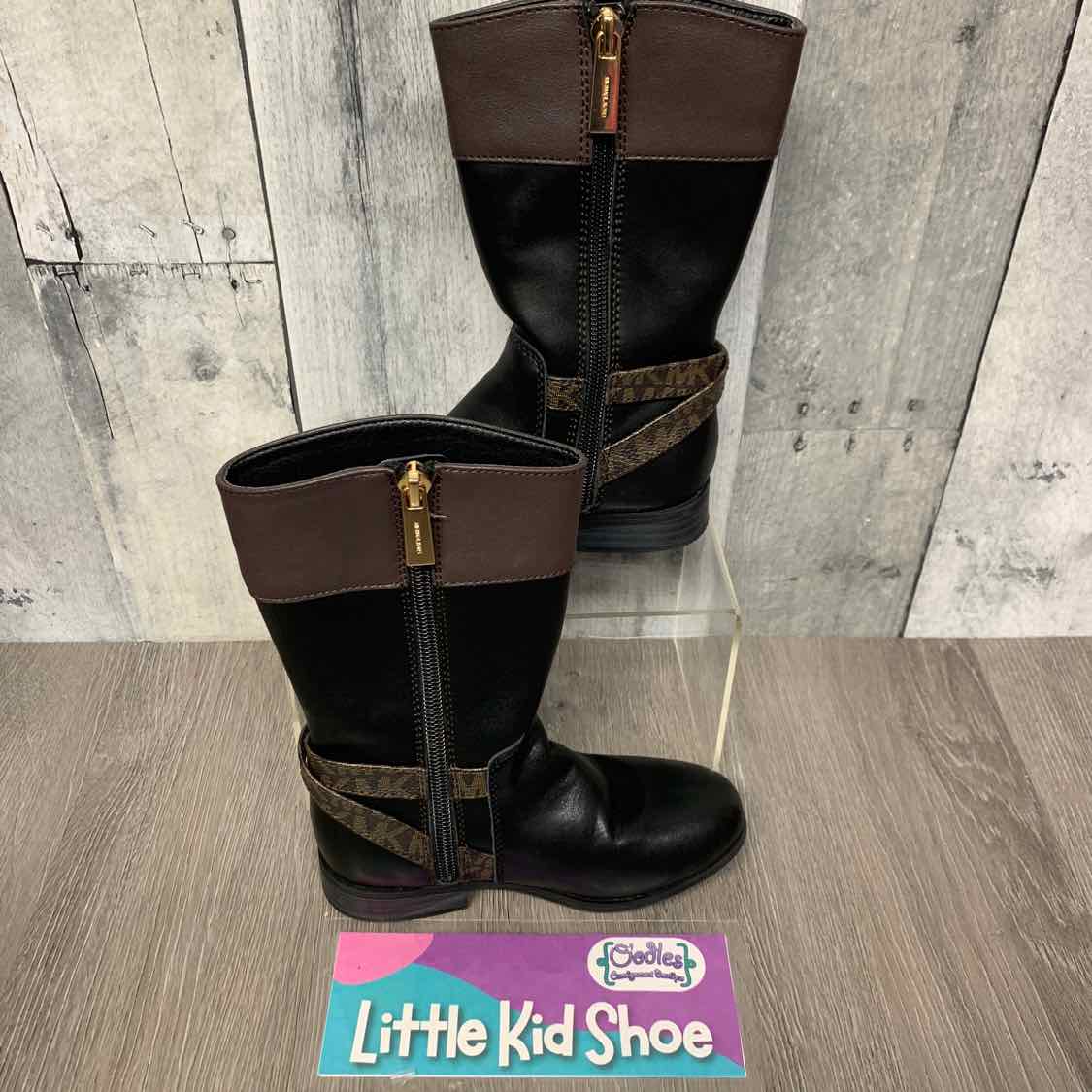 Size 9 Black/Gold Michael Kors Boots