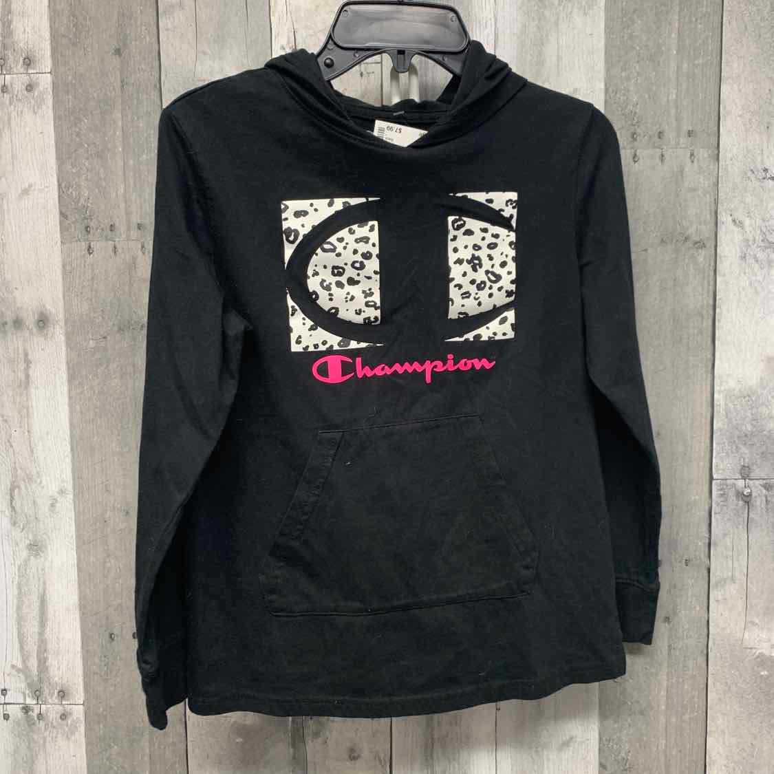 Size XLarge Black Champion Long Sleeve Shirt