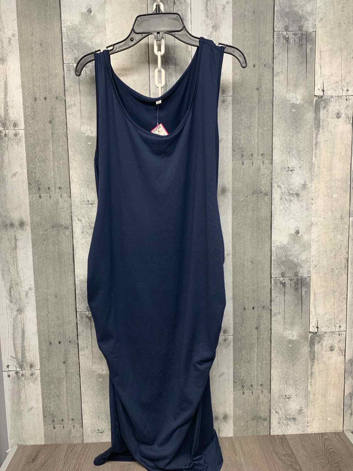 Size XL Navy Mid Brand Dress - Sleeveless
