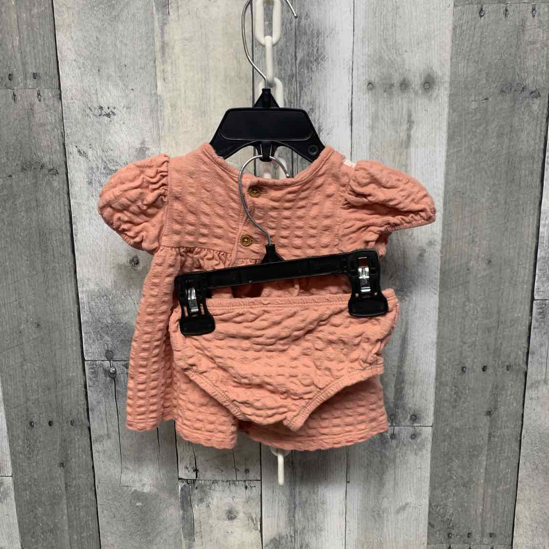 Size 0-3 Months Pink Modern Moments by Gerber 2pc Dress