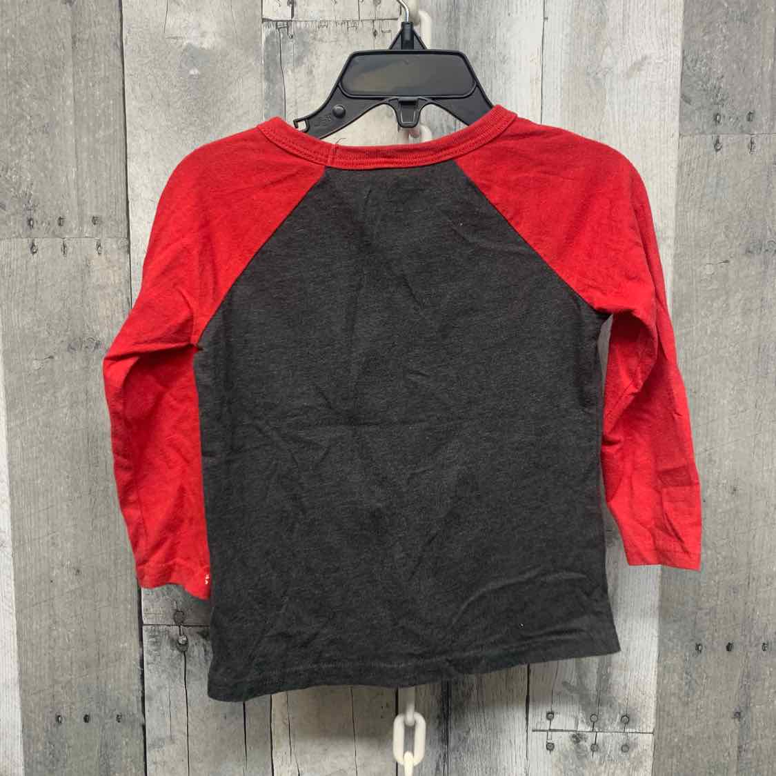 Size 24 Months Red/Green Jumping Beans Long Sleeve Shirt