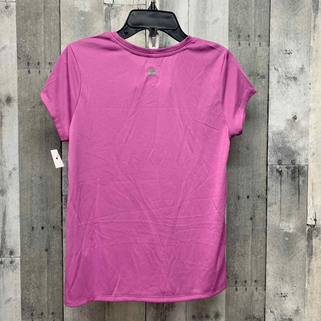 Size 10/12 Purple Graphic Tek Gear Short Sleeve Shirt - OodlesCB