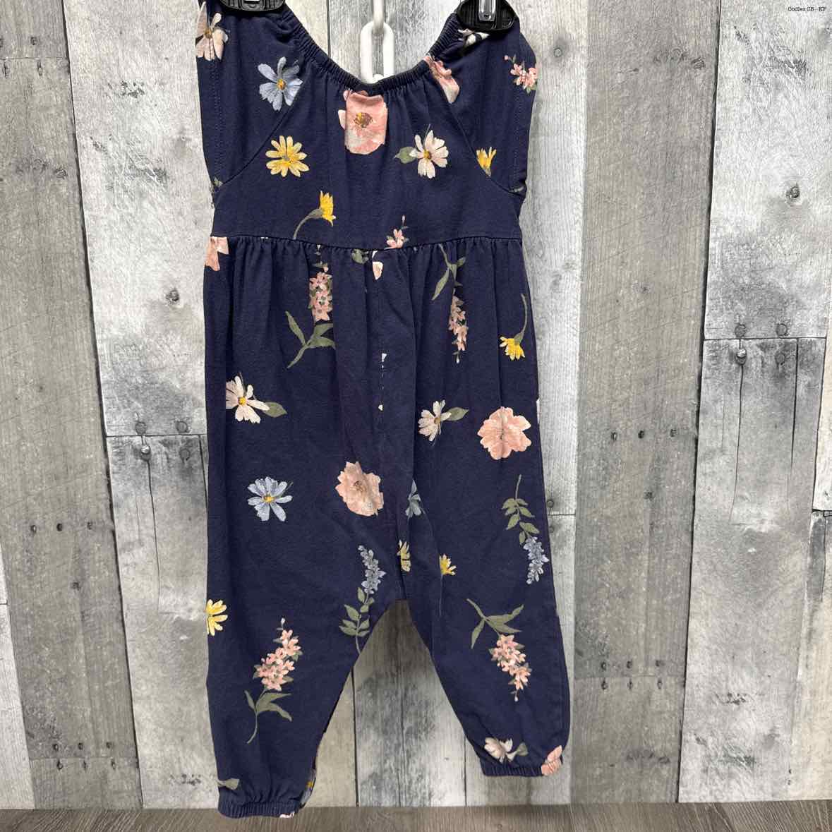 Size 12-18 Months Navy Floral Old Navy Romper