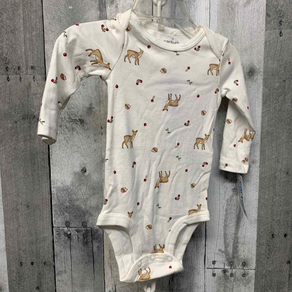 Size 3-6 Months White Carter's Bodysuit