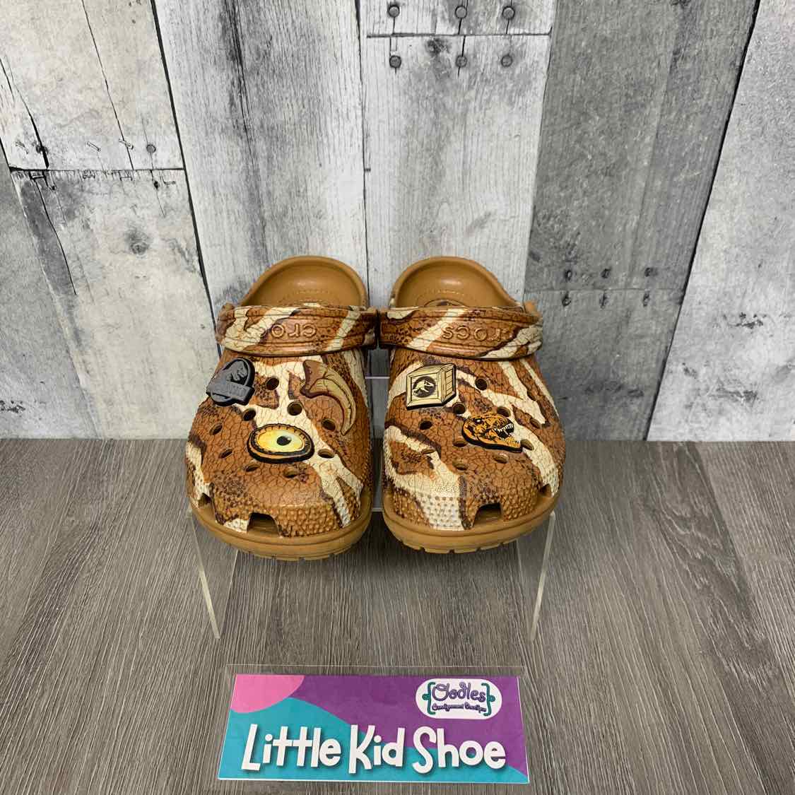 Size 13 Tan/Brown Crocs Water Shoes