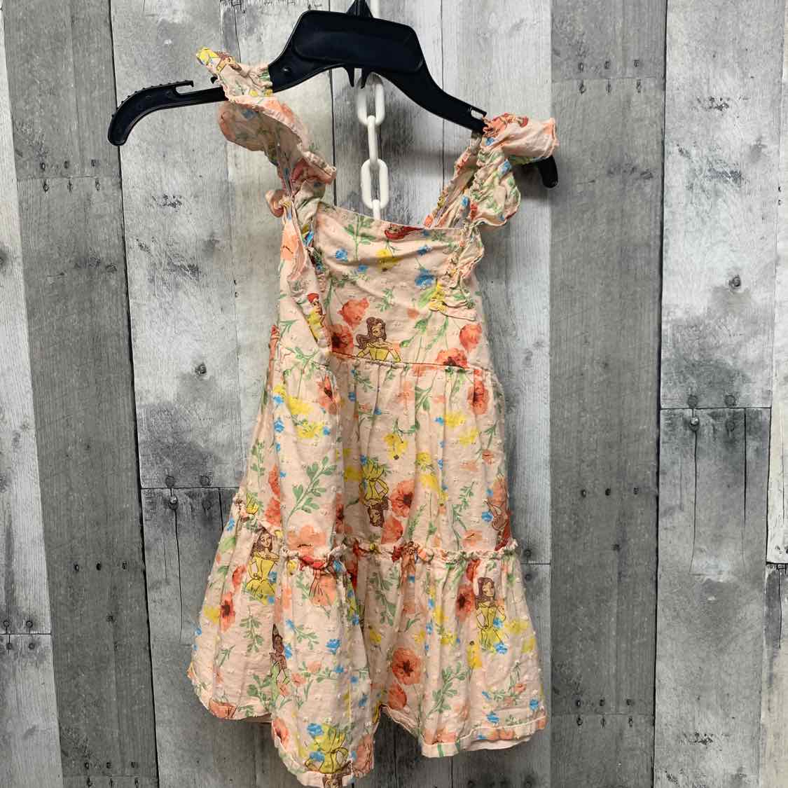 Size 4T Pink Print Disney Dress