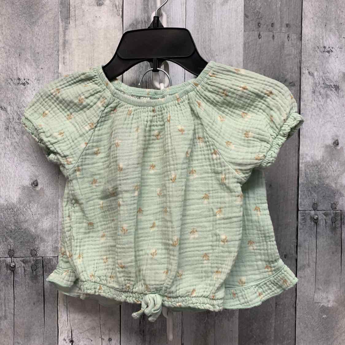 Size 4T Green Print Members Mark Shirt/Shorts