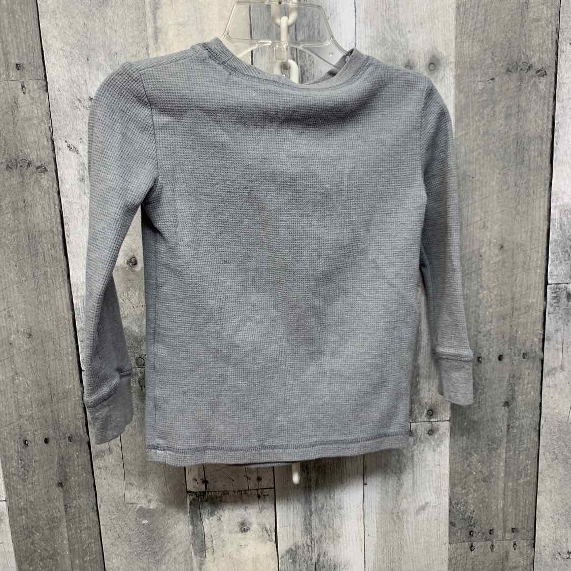 Size 2T Gray Graphic Jumping Beans Long Sleeve Shirt