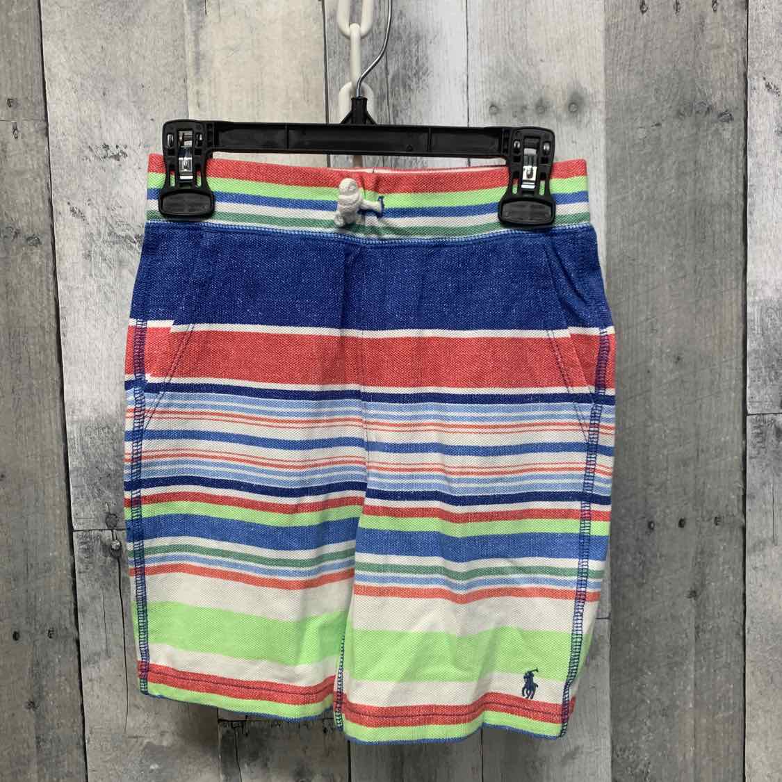 Size 7 Pink/Blue US Polo Shorts