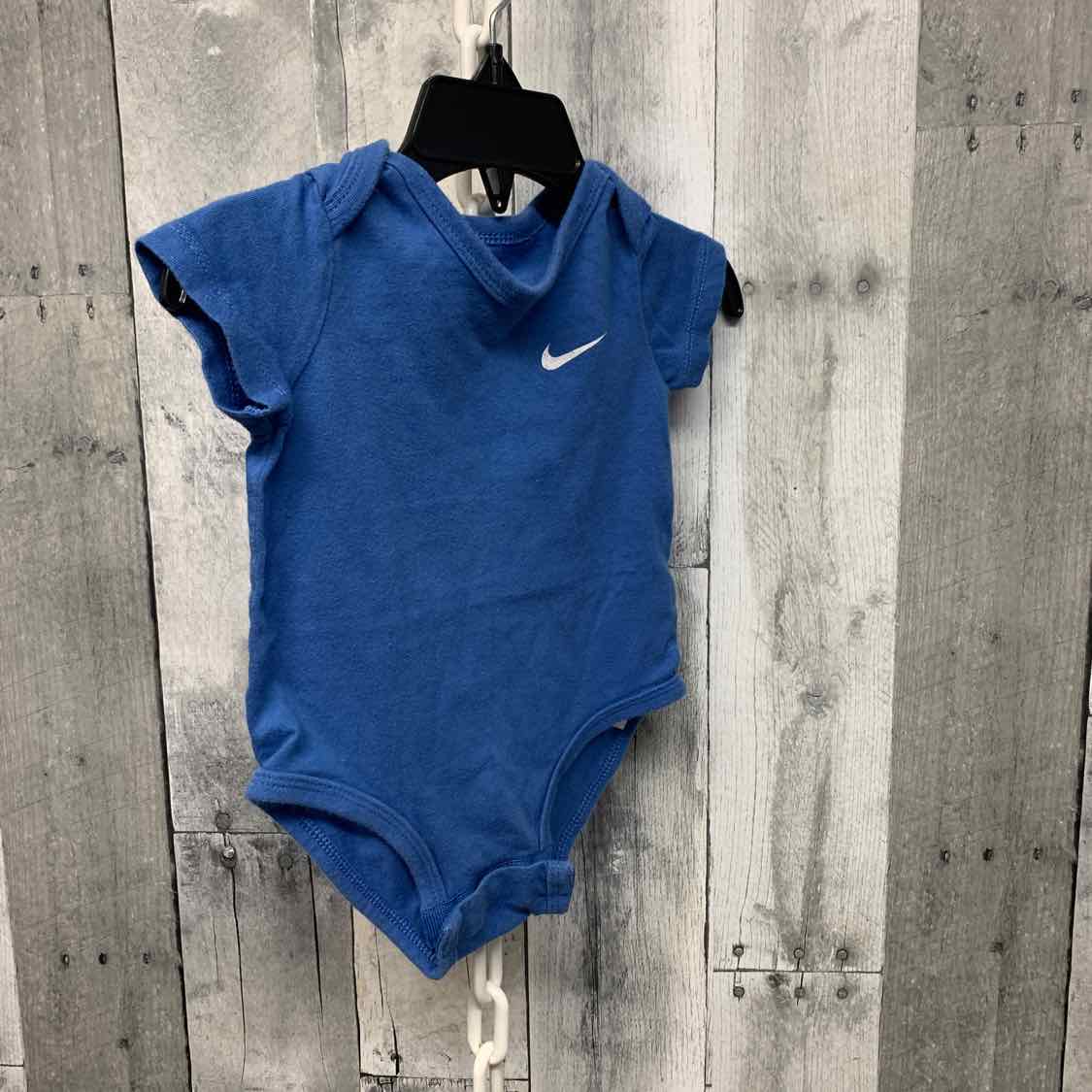 Size 6 Months Blue Sport Brand Bodysuit