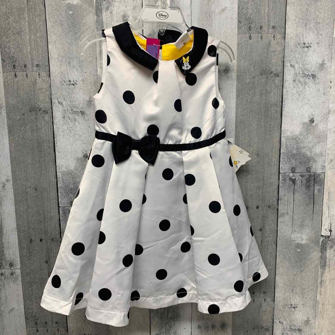 Size 3 White/Black Disney Collection Dress