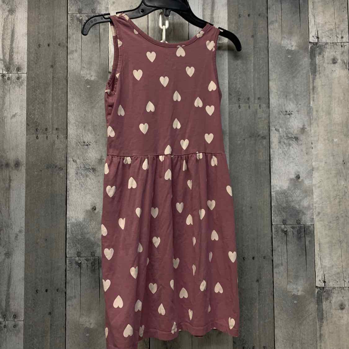 Size 8/10 Purple Print H&M Dress - Knit