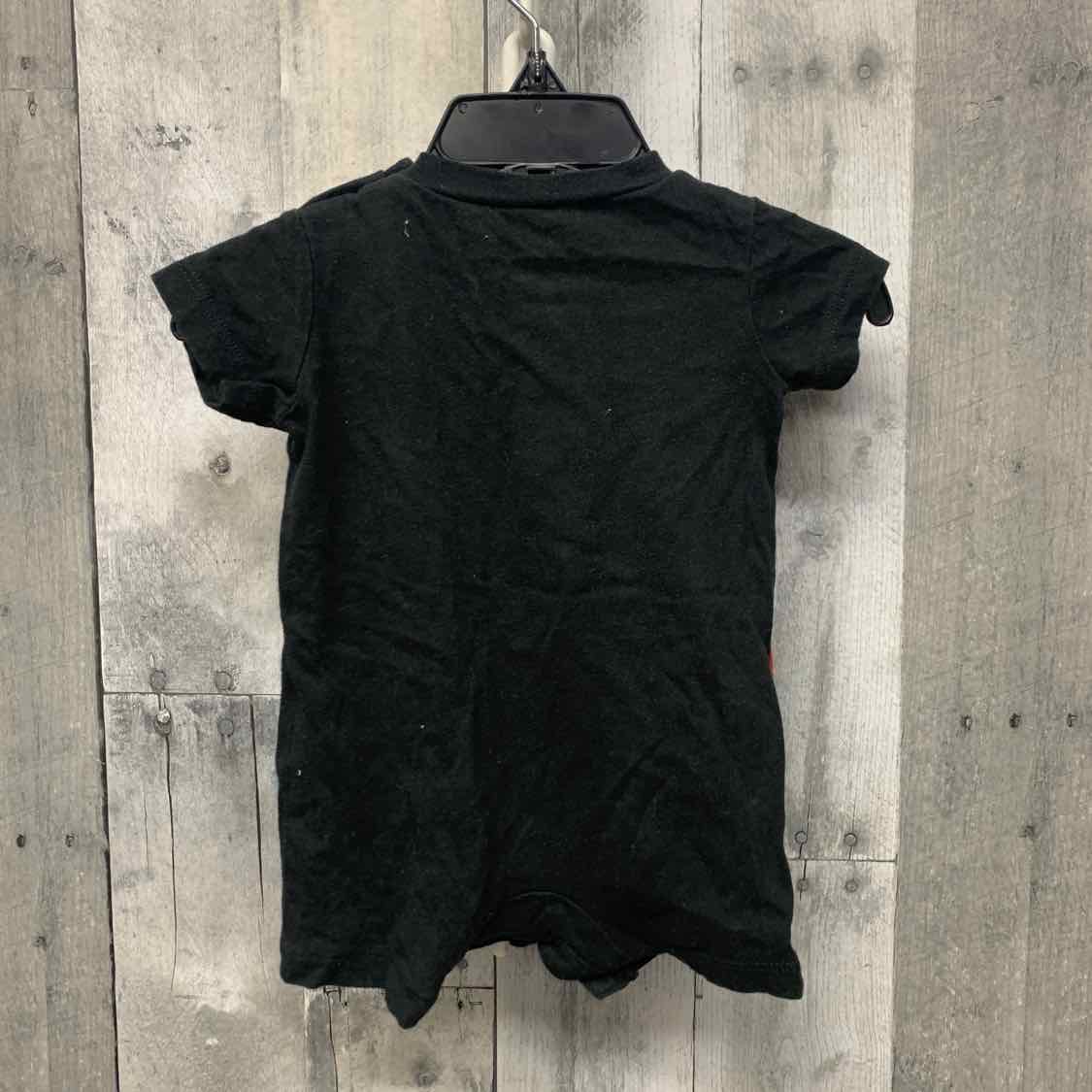 Size 3 Months Black Sport Brand Romper - OodlesCB
