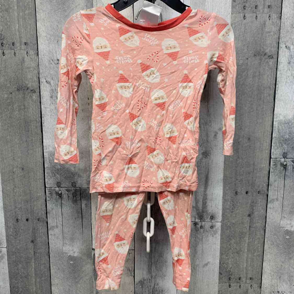 Size 12 Months Pink Print Bamboo 2pc PJs
