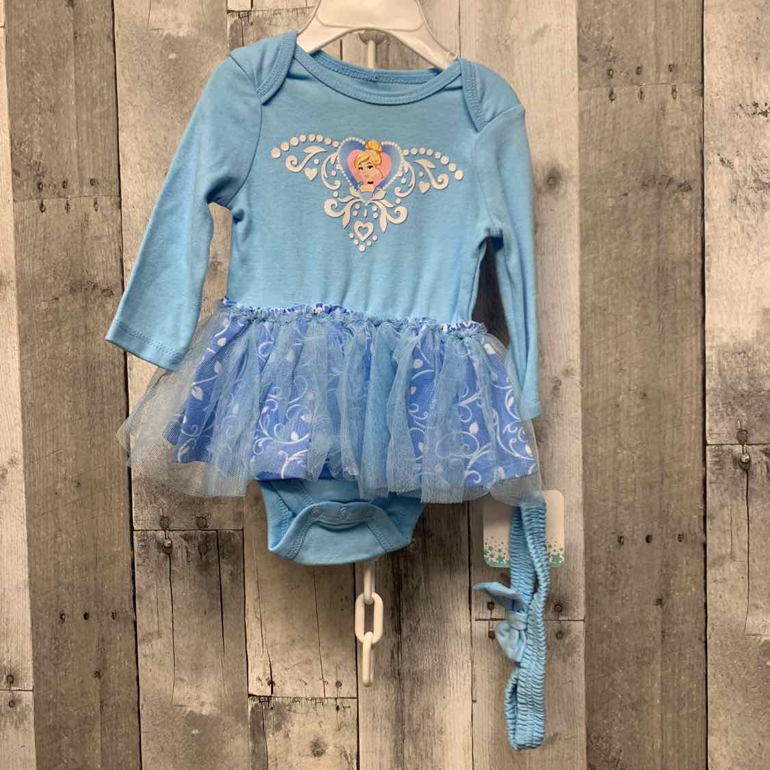 Size 3-6 Months Blue Disney Romper