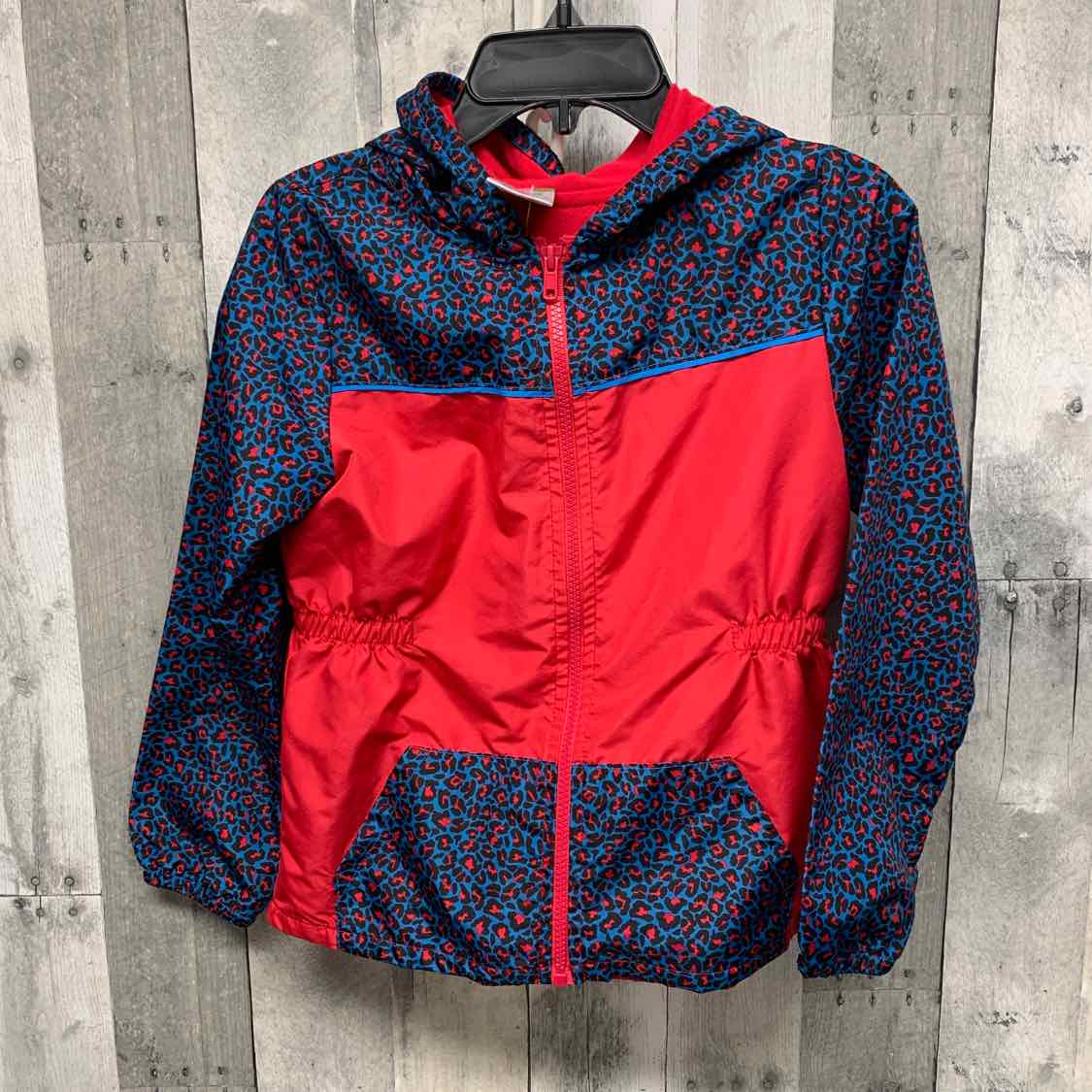 Size 7/8 Pink/Blue B Brand Light Jacket
