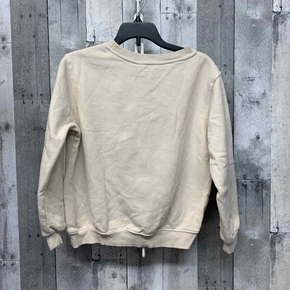 Size 8/10 White Graphic H&M Pull Over