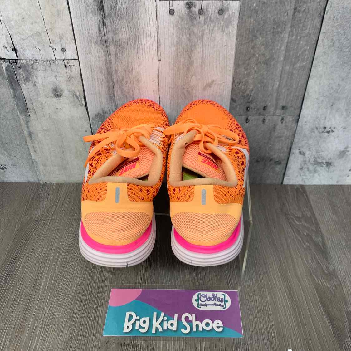 Size 6.5 Orange Sport Brand Sneakers