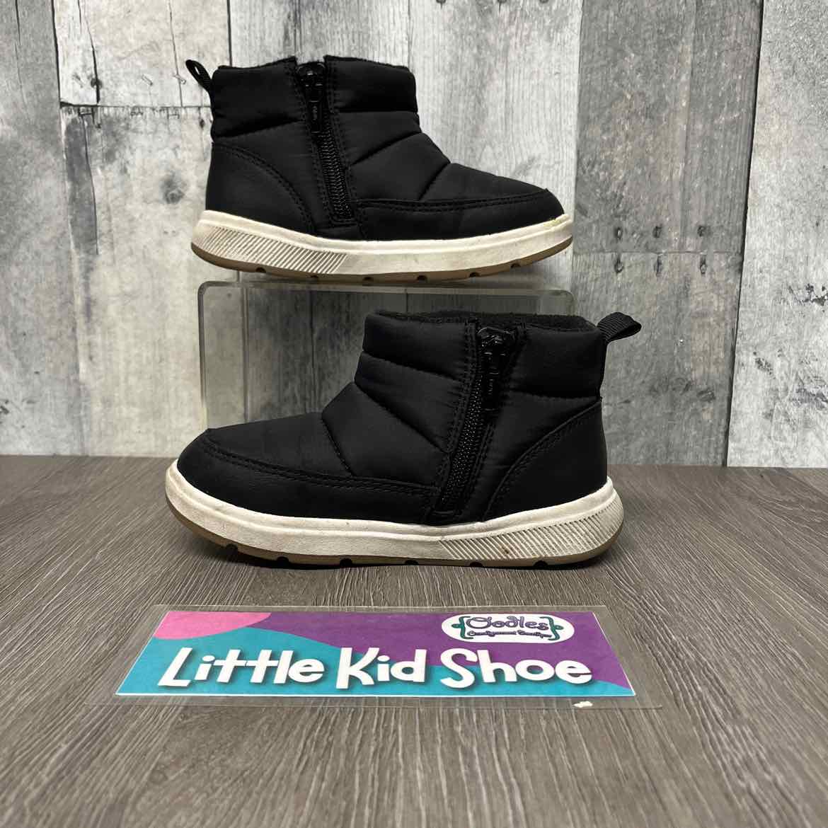 Size 11 Black Cat & Jack Snow Boots