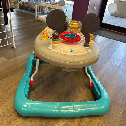 Bright Starts Blue Mickey Mouse Walker